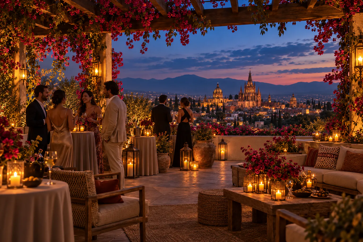 Terraza Bugambilia: Un horizonte para celebrar